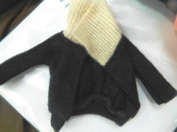 barbie pak cardigan black d4